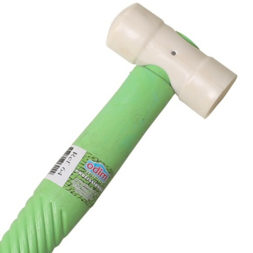 Martelo de borracha 40 mm branco