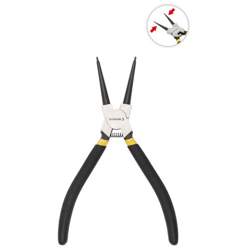 Alicate para anis interno bico reto 7