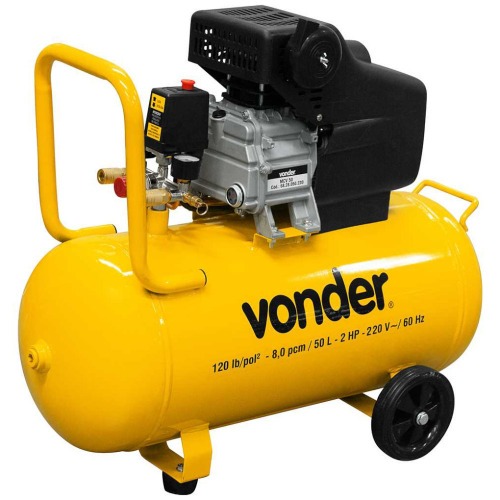 Compressor de ar 7,3 ps 50 litros 2 hp - MCV50  220V