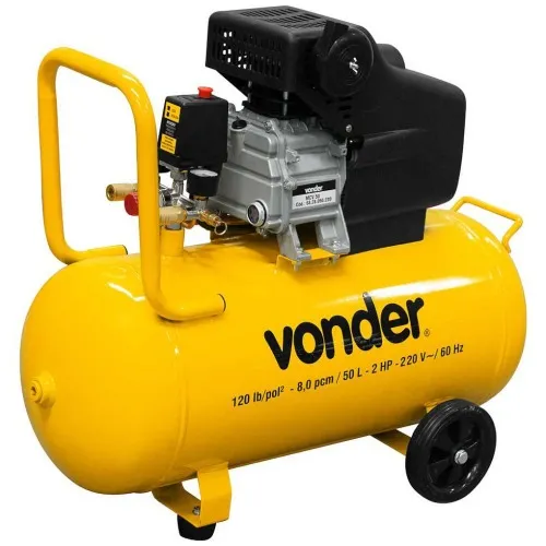 Compressor de ar 7,3 pés 50 litros 2 hp - MCV50  220V