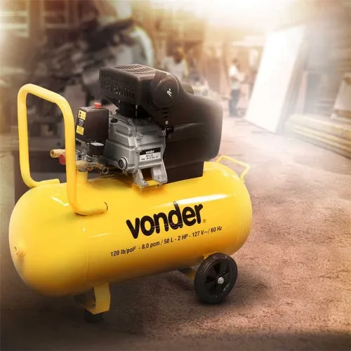 Compressor de ar 7,3 pés 50 litros 2 hp - MCV50  220V