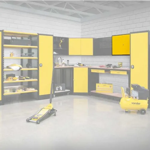 Armário superior modular para ferramentas