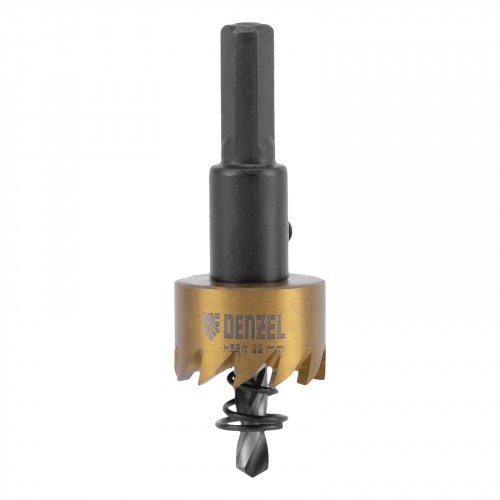 Serra copo para metal 22 mm revestimento em Nitreto de Tit�nio com suporte