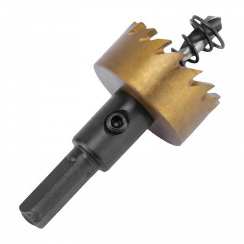 Serra copo para metal 28 mm revestimento em Nitreto de Titnio com suporte 