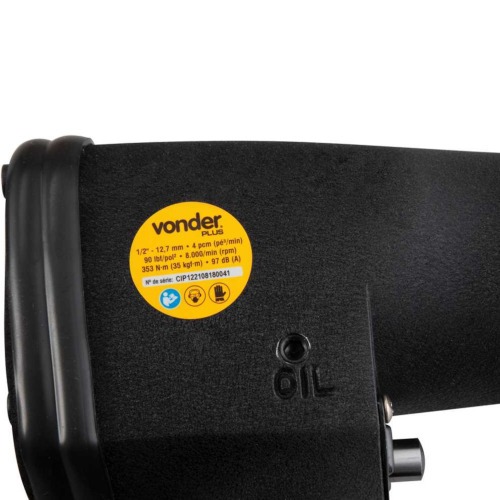 Chave de impacto pneumática encaixe 1/2 Chave de impacto pneumática encaixe 1/2