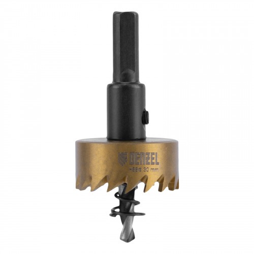 Serra copo para metal 30 mm revestimento em Nitreto de Tit�nio com suporte