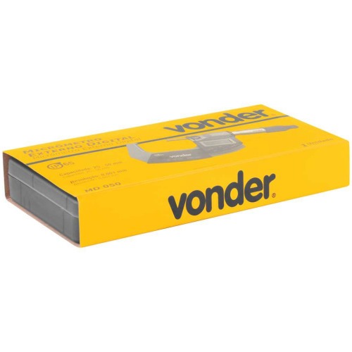 Micrômetro externo digital 25 - 50 mm - MD 050 Micrômetro externo digital 25 - 50 mm - MD 050