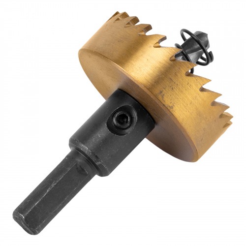 Serra copo para metal 42 mm revestimento em Nitreto de Titnio com suporte