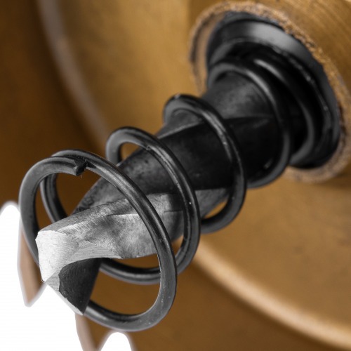 Serra copo para metal 45 mm revestimento em Nitreto de Titânio com suporte Serra copo para metal 45 mm revestimento em Nitreto de Titânio com suporte