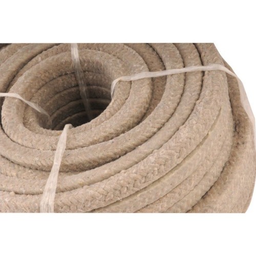 Gaxeta de algodo quadrada ensebada 3/4