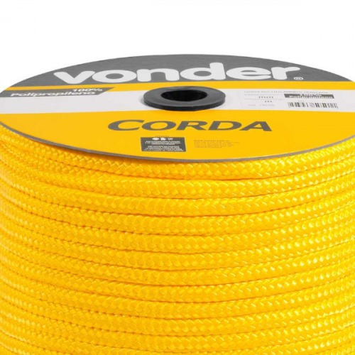 Corda multifilamento trançada 8 mm com rolo de 258 metros Corda multifilamento trançada 8 mm com rolo de 258 metros