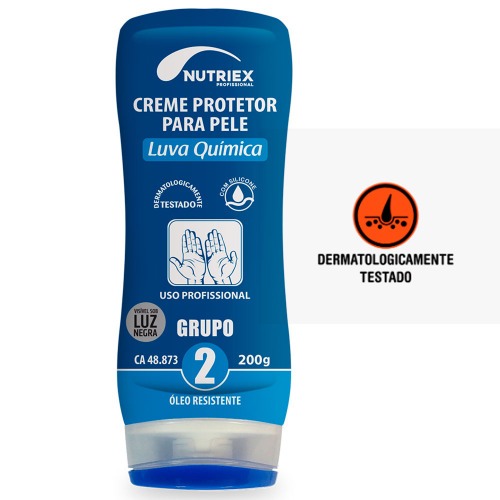Creme protetor para a pele Luva qumica grupo 2 - 200g