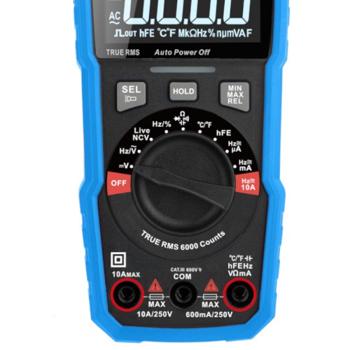 Multímetro digital portátil True RMS CAT III 600V - ET-1505A Multímetro digital portátil True RMS CAT III 600V - ET-1505A