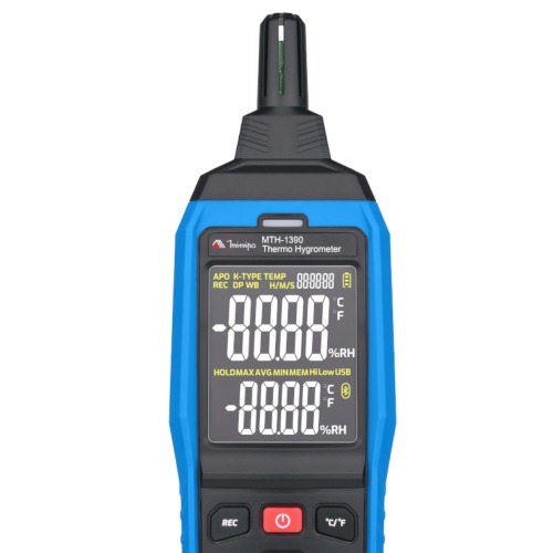 Relgio termo-higrmetro digital -40 a +80C interno - MTH-1390