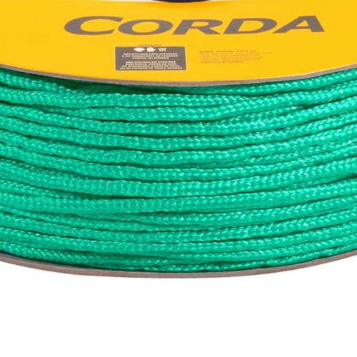 Corda multifilamento trançada 5 mm com rolo de 250 metros Corda multifilamento trançada 5 mm com rolo de 250 metros