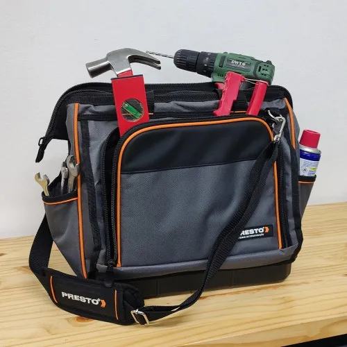 Bolsa para ferramentas 400 x 255 x 355 mm com 49 bolsos