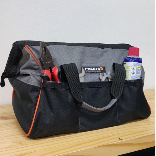 Bolsa para ferramentas 430 x 250 x 260 mm com 6 bolsos sem alça - 96036 Bolsa para ferramentas 430 x 250 x 260 mm com 6 bolsos sem alça - 96036