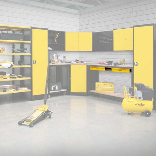 Gaveta para bancada fixa 450 mm modular