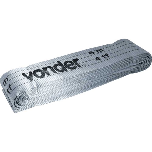 Cinta plana para elevação de carga 6 m 4T Cinta plana para elevação de carga 6 m 4T