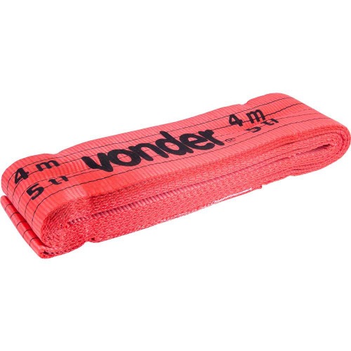 Cinta plana para elevação de carga 4 m 5T Cinta plana para elevação de carga 4 m 5T