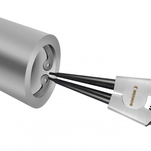 Alicate para anis externo bico reto 7