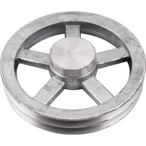 Polia de alumnio 2 canais B - 250 mm