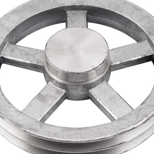 Polia de alumnio 2 canais B - 250 mm