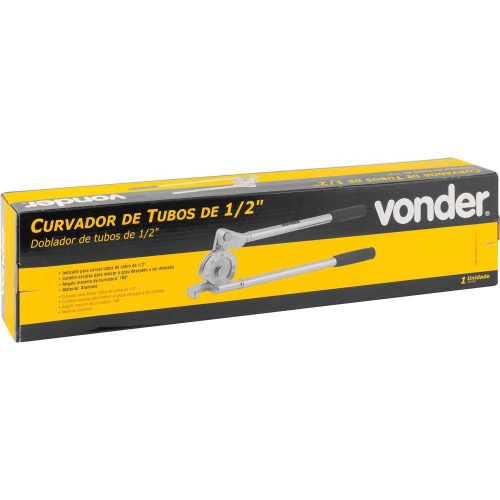 Curvador manual de tubos capacidade de 1/2