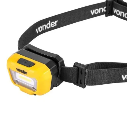 Lanterna recarregável para cabeça LED COB - LCV 200