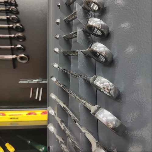 Arm�rio de parede para ferramentas com 2 prateleira - 90009