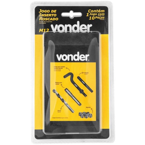 Jogo de inserto roscado - M12 Jogo de inserto roscado - M12