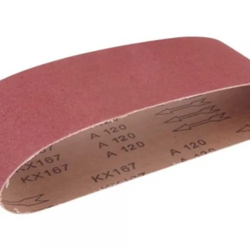 Cinta de lixa 100 mm x 610 mm G 100 com 10 peças