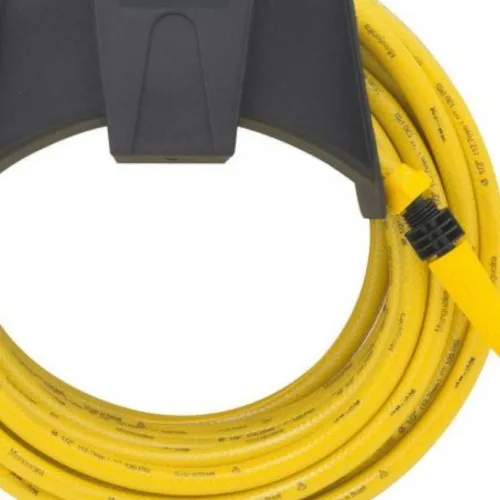 Mangueiram flexível para jardim 20 m com suporte