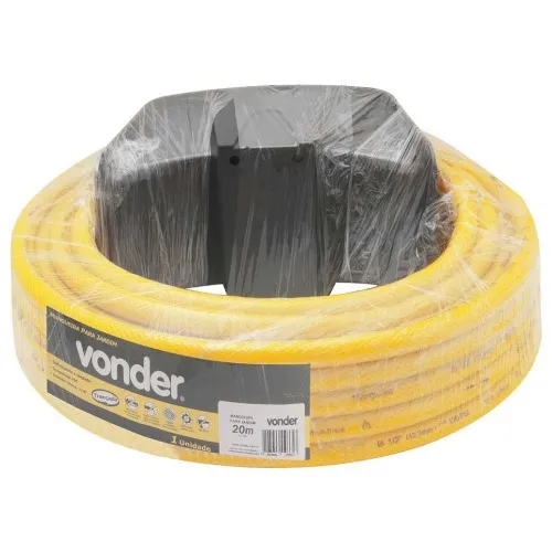 Mangueiram flexível para jardim 20 m com suporte