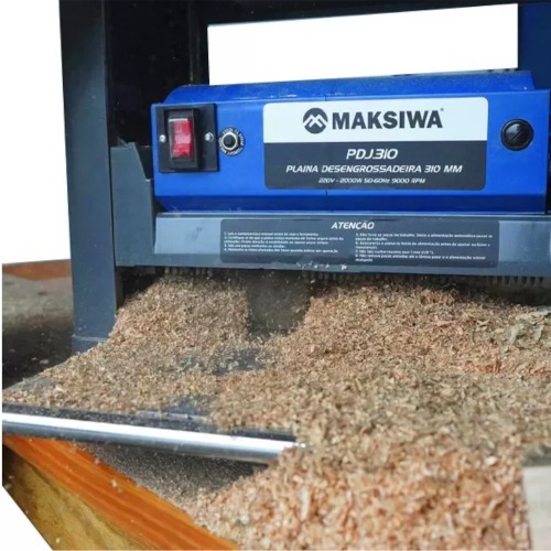 Plaina desengrossadeira 2.000 watts com profundidade de corte de 3 mm - PDJ.310 220V Plaina desengrossadeira 2.000 watts com profundidade de corte de 3 mm - PDJ.310 220V