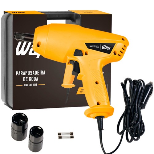 Parafusadeira de Roda 12V com 2 soquetes e maleta - CAR 12V WAP Parafusadeira de Roda 12V com 2 soquetes e maleta - CAR 12V WAP