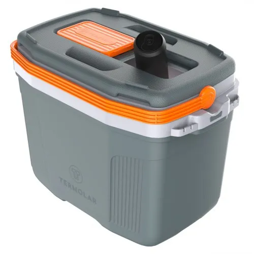 Caixa térmica 32 litros com alça cinza 3502 - SUV 32L 