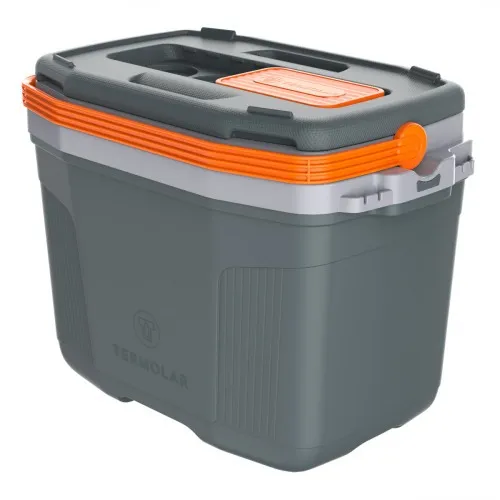 Caixa térmica 32 litros com alça cinza 3502 - SUV 32L 