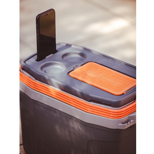 Caixa trmica 20 litros com ala cinza 3501CI - SUV 20L 