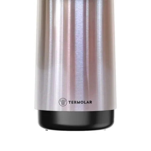 Garrafa térmica de pressão 1 litro Inox - Lúmina