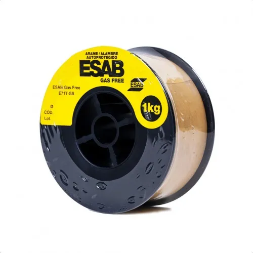 Arame para solda mig 1,0 mm 1 kg uso sem gás - Gas Free