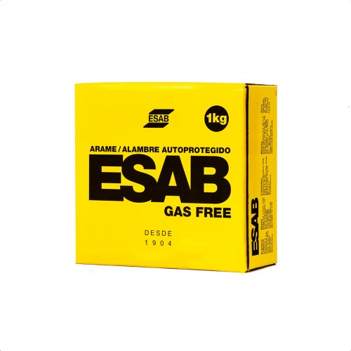 Arame para solda mig 1,0 mm 1 kg uso sem gás - Gas Free Arame para solda mig 1,0 mm 1 kg uso sem gás - Gas Free