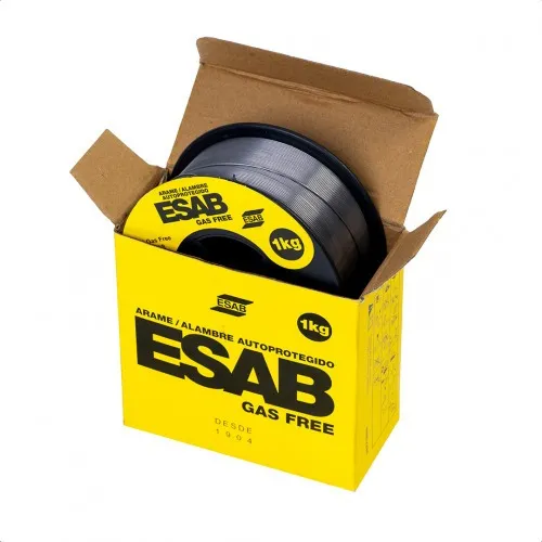 Arame para solda mig 1,0 mm 1 kg uso sem gás - Gas Free