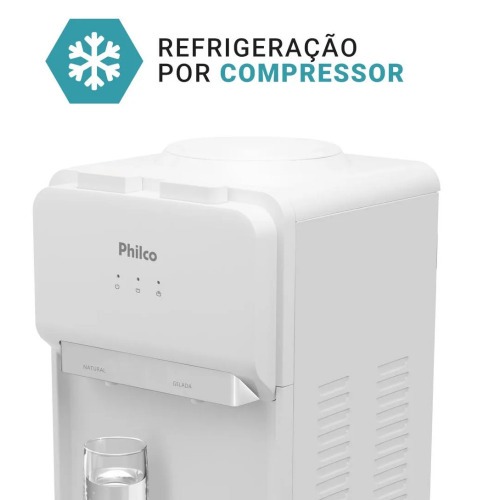 Bebedouro de mesa refrigerado por compressor branco - PBE11  110V Bebedouro de mesa refrigerado por compressor branco - PBE11  110V