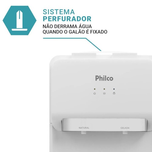 Bebedouro de mesa refrigerado por compressor branco - PBE11  110V Bebedouro de mesa refrigerado por compressor branco - PBE11  110V