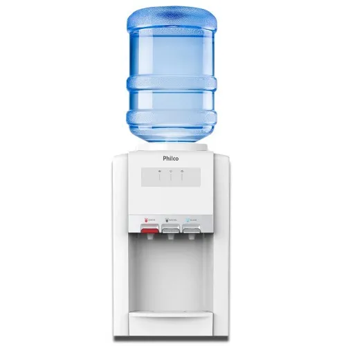 Bebedouro de mesa 3 em 1 Água Quente Natural e Gelada - PBE07CBQF  110V