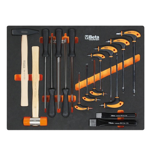 Armário Mobiliário modular para oficina com kit 268 ferramentas - C45 PRO W Armário Mobiliário modular para oficina com kit 268 ferramentas - C45 PRO W