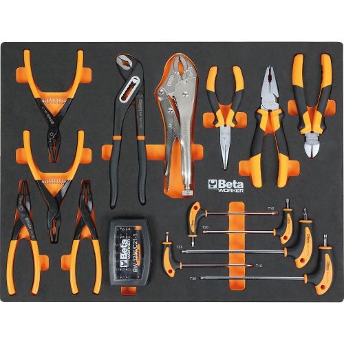 Armário Mobiliário modular para oficina com kit 268 ferramentas - C45 PRO W Armário Mobiliário modular para oficina com kit 268 ferramentas - C45 PRO W