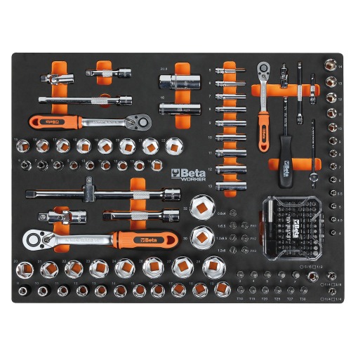 Armário Mobiliário modular para oficina com kit 268 ferramentas - C45 PRO W Armário Mobiliário modular para oficina com kit 268 ferramentas - C45 PRO W