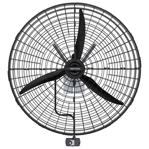 Ventilador de parede industrial 1 m 1/2 cv 3 velocidades -  15599  220V Ventilador de parede industrial 1 m 1/2 cv 3 velocidades -  15599  220V